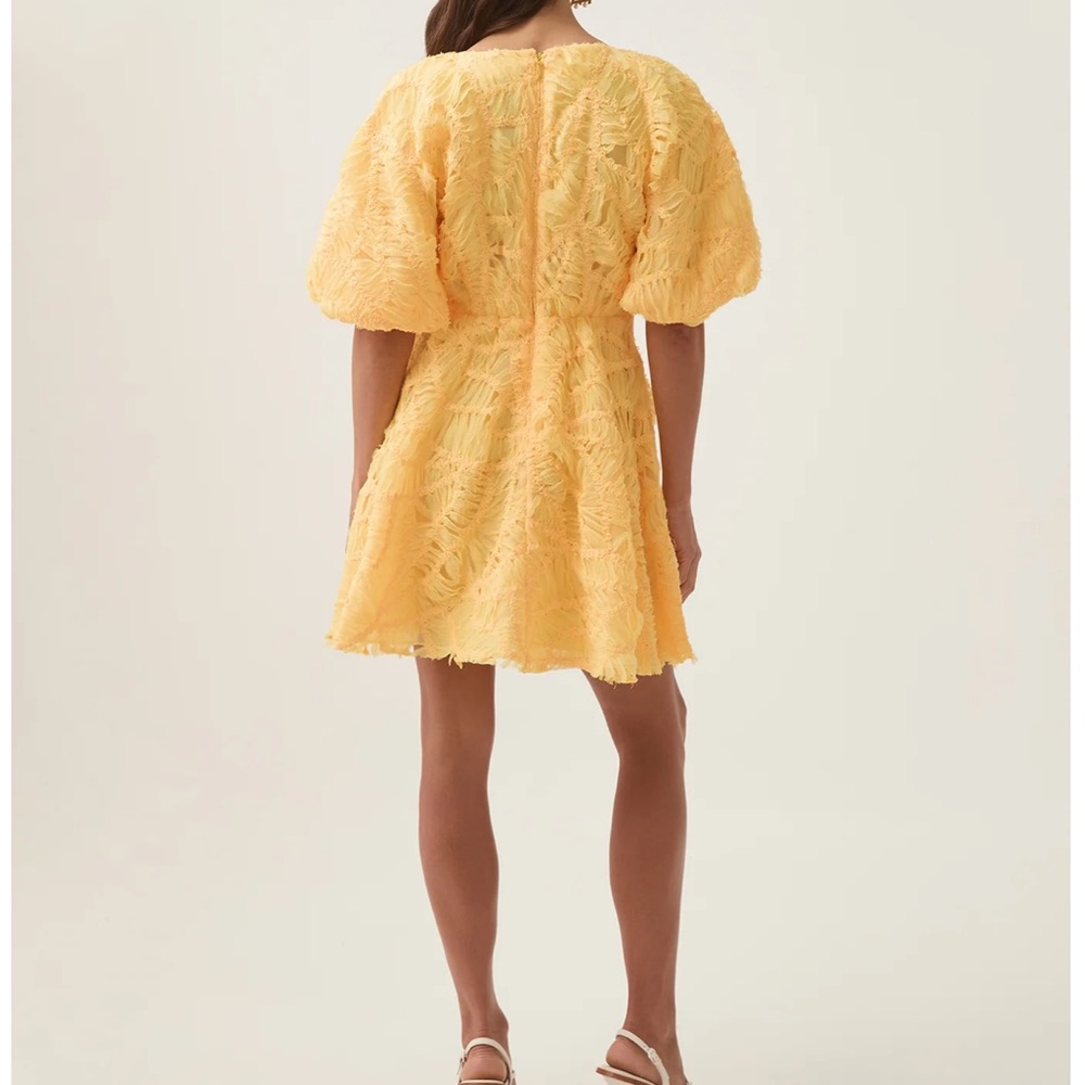 🖤NWT🔺 Aje. Brand FLORENTIAL Mini Swing Dress - Picture 5 of 17